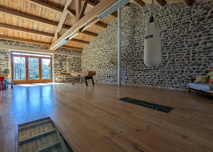 Maison De Caractere Avec Grand Terrain, Proche D'arlempdes, Labels Ecogite Et Tourisme & Handicap - Fr-1-582-118 Дом отдыха Arlempdes