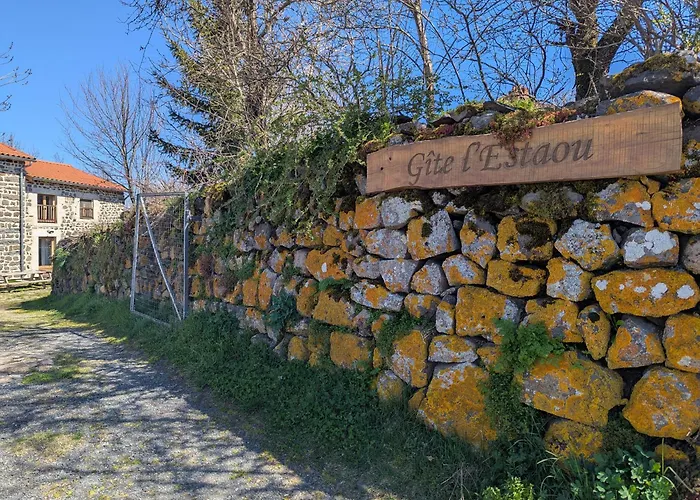 Дом отдыха Maison De Caractere Avec Grand Terrain, Proche D'arlempdes, Labels Ecogite Et Tourisme & Handicap - Fr-1-582-118